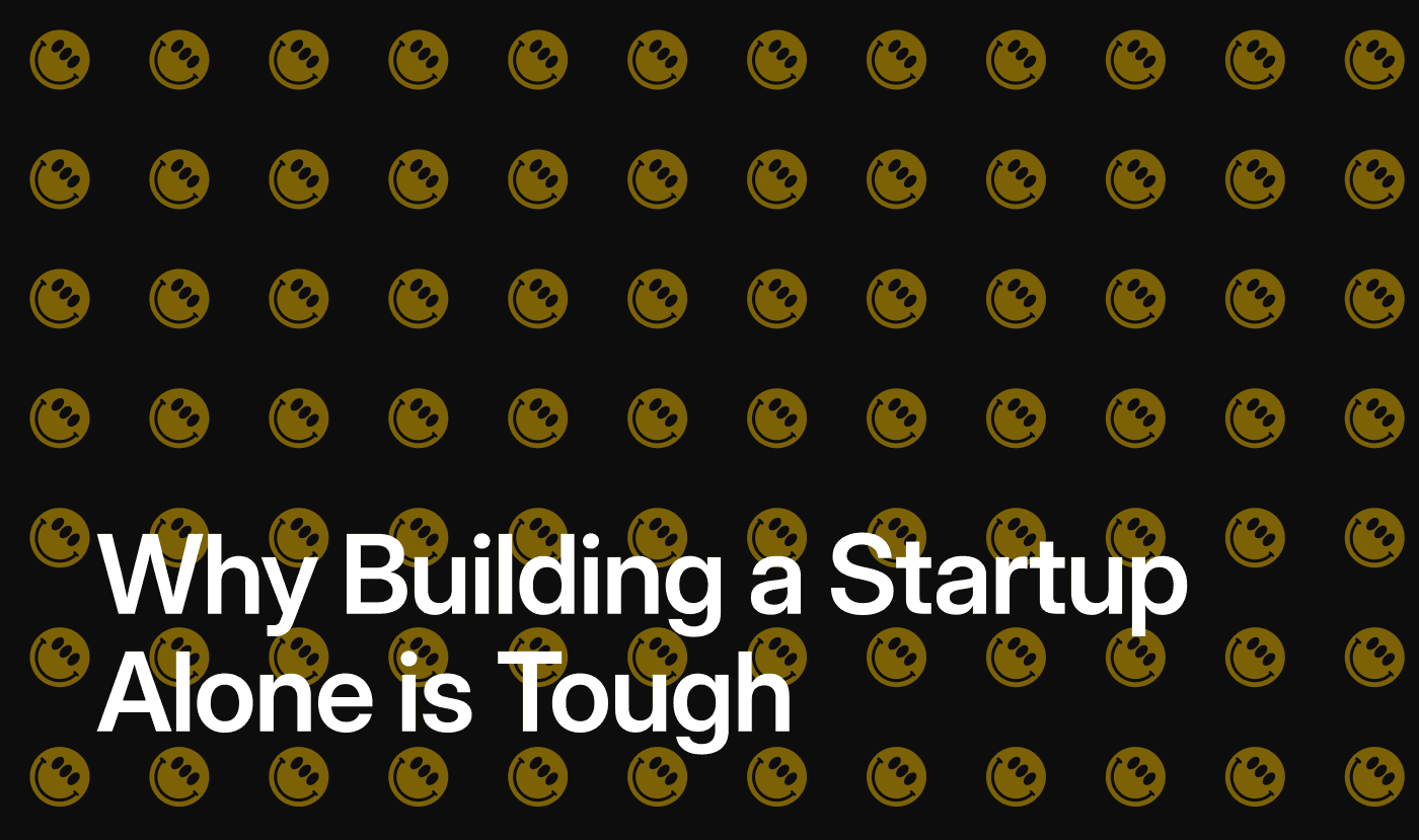 Solo Founders: Why Building a Startup Alone is Tough (and What to Do About It)
